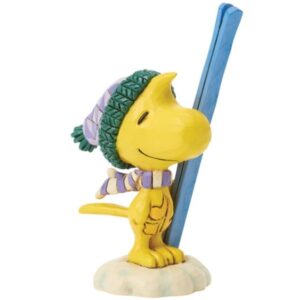 Peanuts By Jim Shore - Woodstock With Ski's