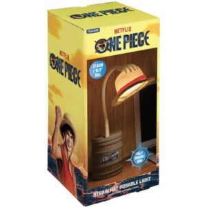 One Piece Posable Desk Light Straw Hat 28 cm