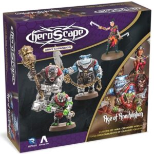 Heroscape Army Expansion - Embers of War: Crimson Widow & Dreadnoughts of Caraway Caver
