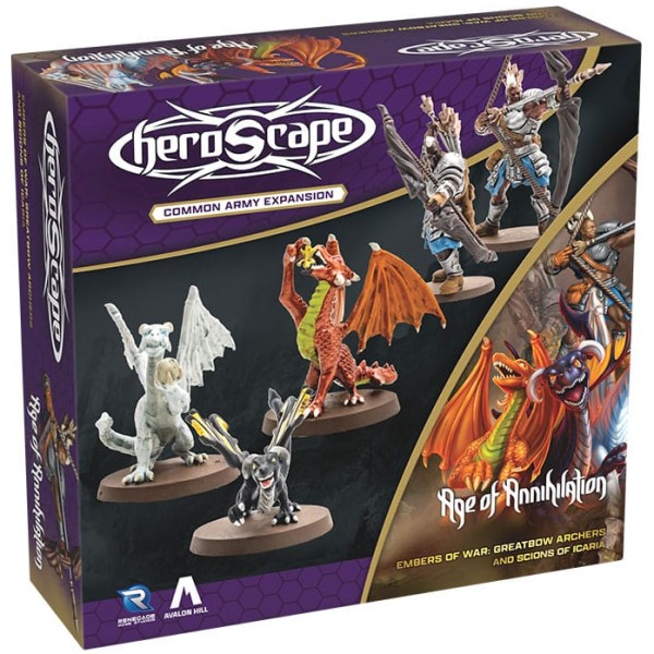 Heroscape Army Expansion - Embers of War: Greatbow Archers and Scions of Icaria