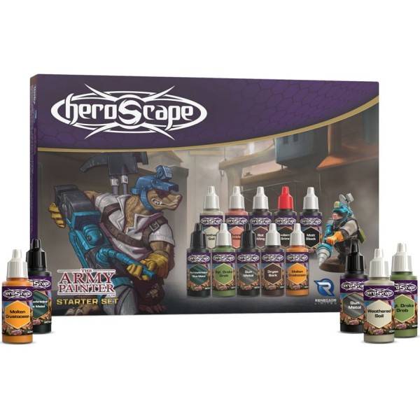 Heroscape Paint Set for Miniatures Army Painter Starter Set