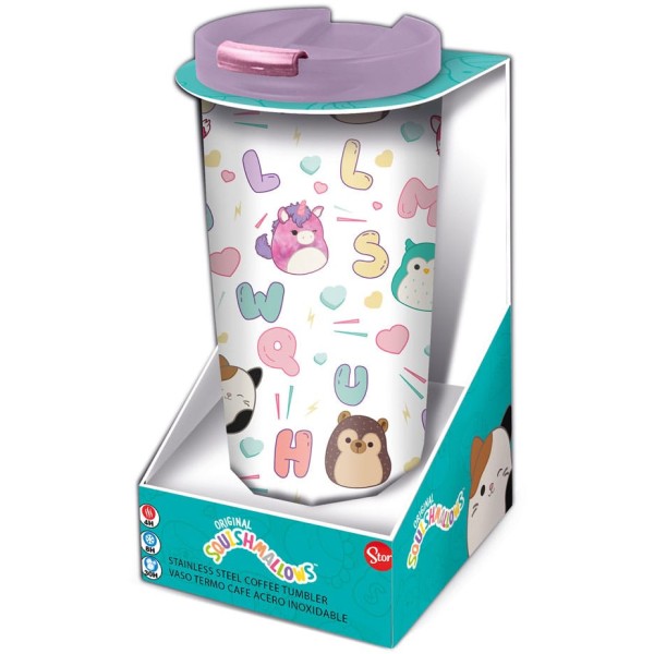 Squishmallows Stainless Steel Travel Tumbler Character
