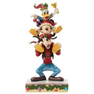 Disney Traditions - Goofy, Donald And Mickey Stacked