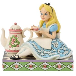 Disney Traditions - Alice In Wonderland Drinking Tea