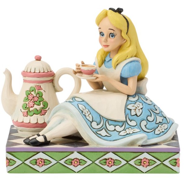 Disney Traditions - Alice In Wonderland Drinking Tea