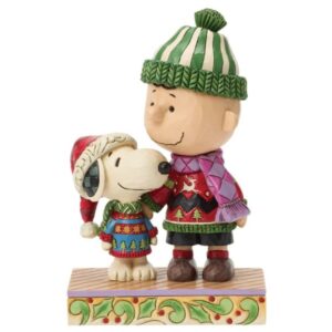 Peanuts By Jim Shore – Cozy Christmas Pals