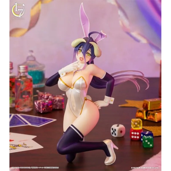 Overlord One-Seventh Carat PVC Statue 1/7 Albedo Bunny white Ver. 19 cm