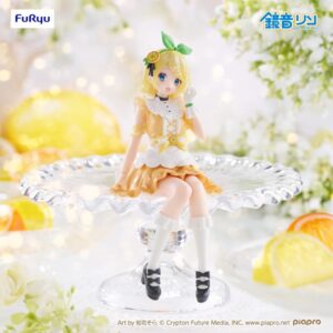 Character Vocal Series 02: Kagamine Rin/Len Noodle Stopper PVC Statue Kagamine Rin Citrus Ver. 14 cm