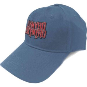 Lynyrd Skynyrd Baseball Cap - Logo Denim Blue