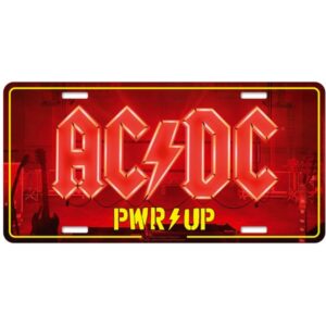 Number Plate - AC/DC Pwr Up