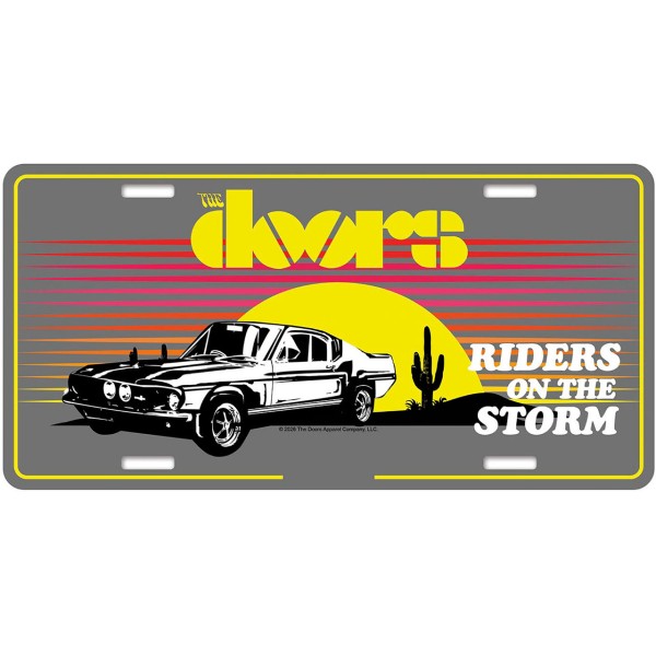 Number Plate - The Doors – Riders On The Storm