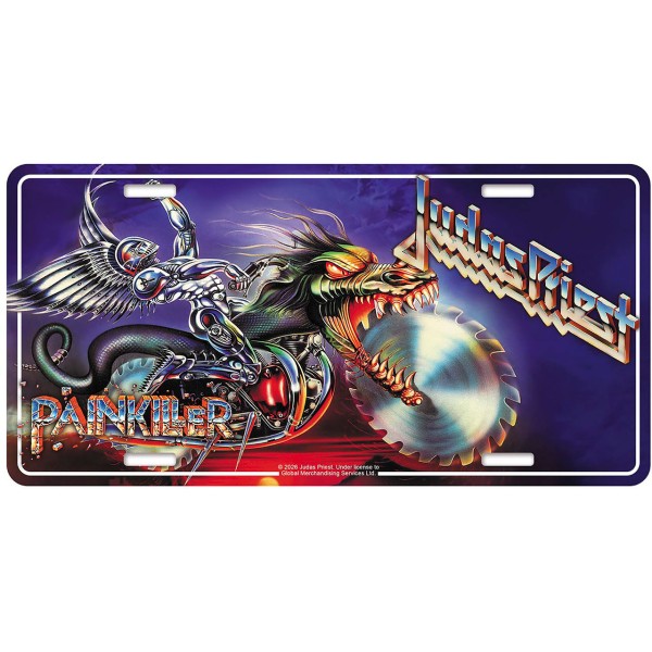 Number Plate - Judas Priest Painkiller
