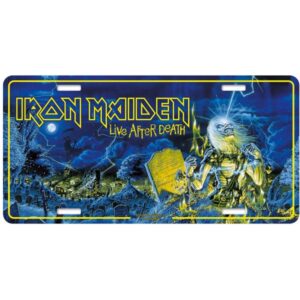 Number Plate - Iron Maiden Live After Death