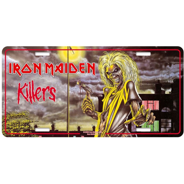 Number Plate - Iron Maiden Killers