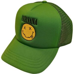 Nirvana Trucker Cap - Happy Face Logo