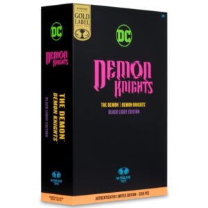 DC Multiverse Action Figure The Demon (Demon Knights) Black Light Edition (Gold Label) 18 cm