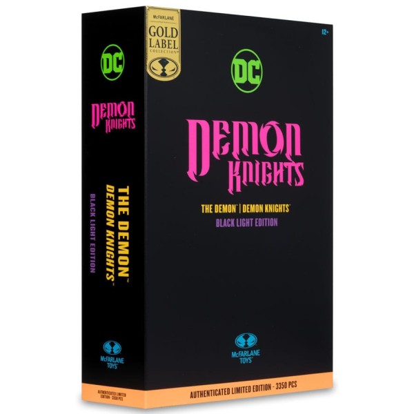 DC Multiverse Action Figure The Demon (Demon Knights) Black Light Edition (Gold Label) 18 cm