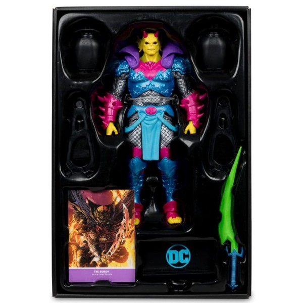 DC Multiverse Action Figure The Demon (Demon Knights) Black Light Edition (Gold Label) 18 cm - Afbeelding 3