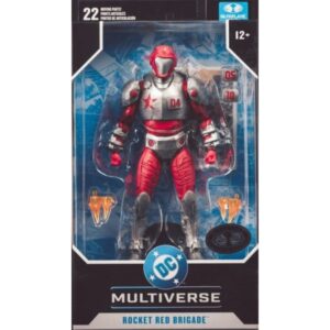 Justice League: Generation Lost DC Multiverse Action Figure Rocket Red Brigade (Platinum Edition) 18 cm