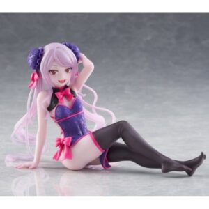 Overlord Desktop Cute PVC Statue Shalltear Chinese Dress Ver. 13 cm