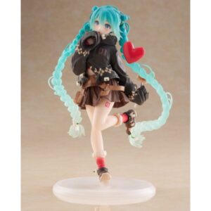 Hatsune Miku PVC Statue Hatsune Fashion Outdoor Spring Ver. 18 cm