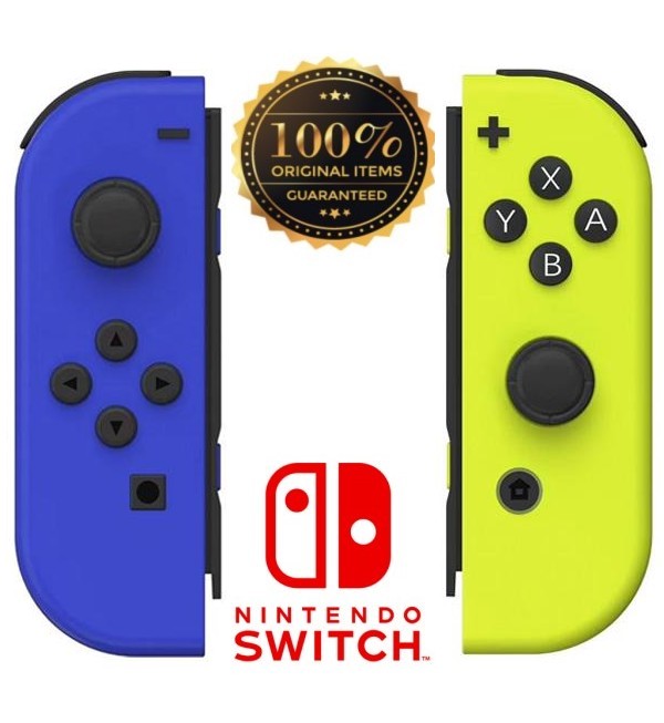 Nintendo Switch Joy Con (set blue/neon yellow)