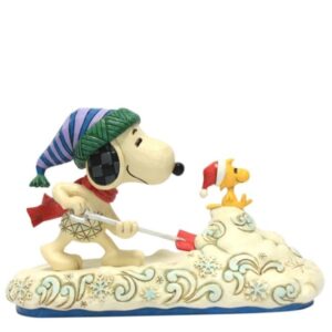 Peanuts By Jim Shore – Clearing The Way For Christmas