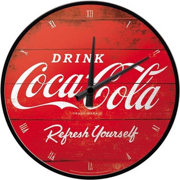 Wandklok - Coca Cola