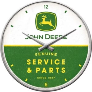 Wandklok - John Deere - Genuine Service & Parts Since 1837