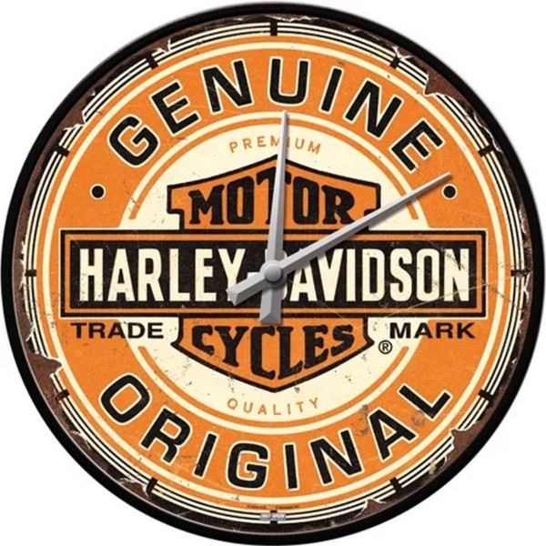 Wandklok - Harley Davidson Genuine Original