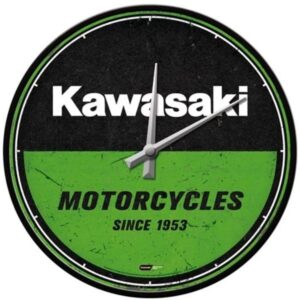 Wandklok - Kawasaki Motorcycles Since 1953