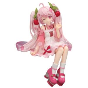 Hatsune Miku Noodle Stopper PVC Statue Sakura Miku 2025 Wink Ver. 14 cm