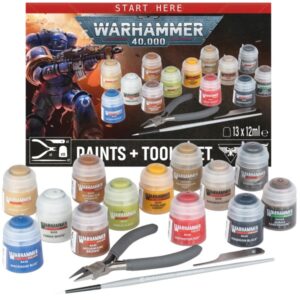Warhammer 40.000 Paints + Tools Set - 60-12
