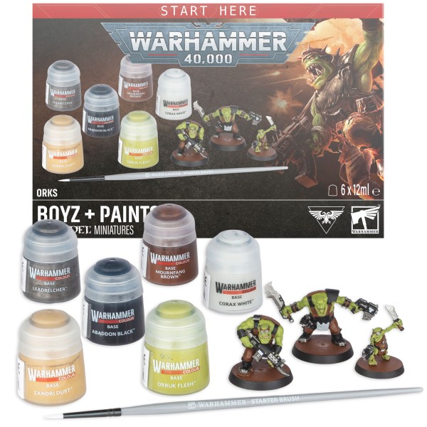 Warhammer 40.000 - Orks Boyz + Paints - 60-05