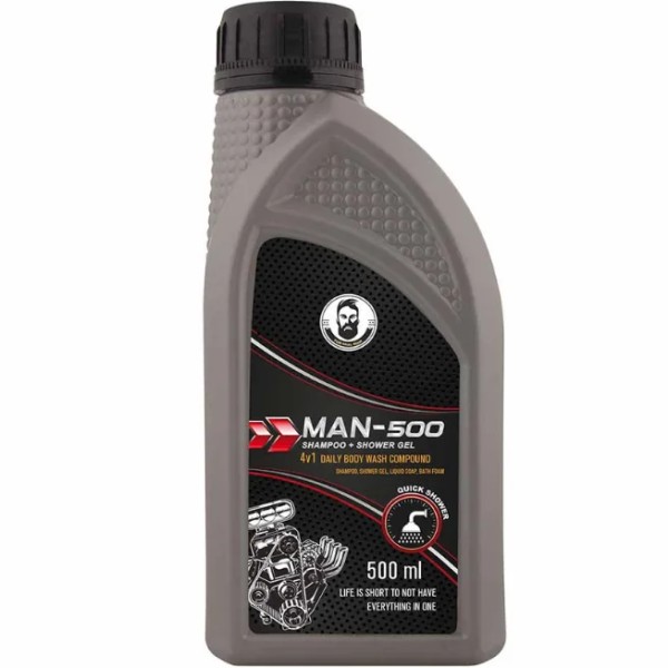 Retro Industrial Shower Gel - Man - 500