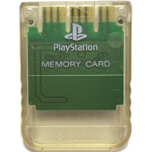 Playstation 1 Memory Card - Transparant