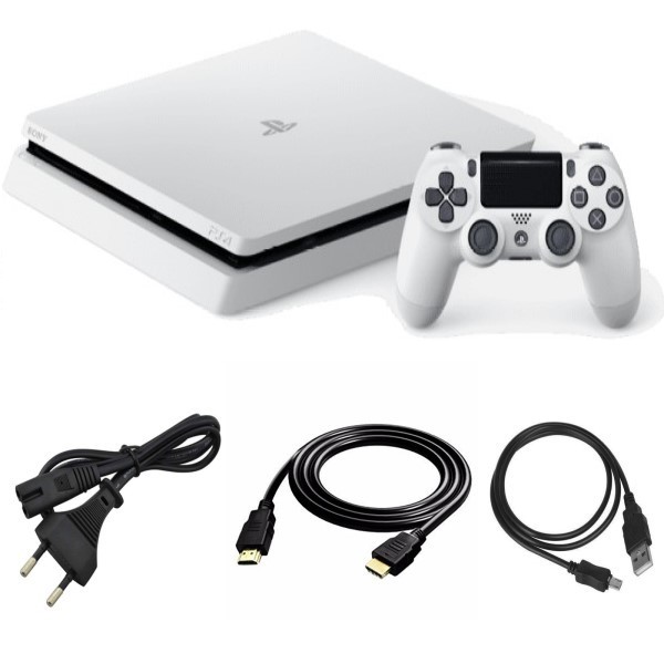 Playstation 4 Console Slim - 500 GB - White Edition