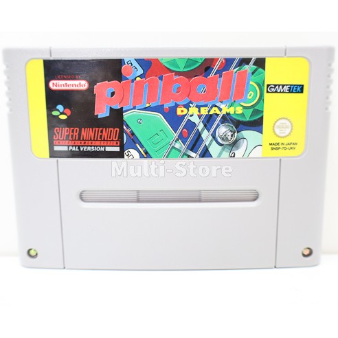 Super Nintendo – Pinball Dreams