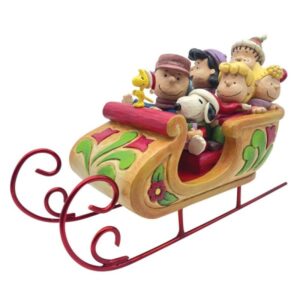 Peanuts By Jim Shore – In Sleigh