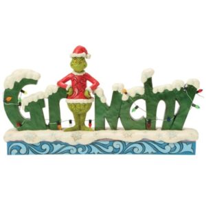 Department - The Grinch with 'Grinchy' Sign