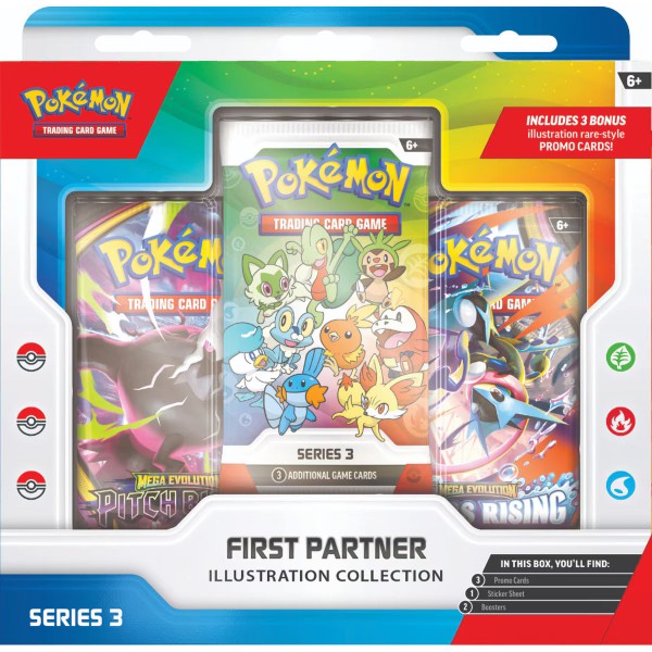Pokémon - First Partner - Illustration Collection (series 3)