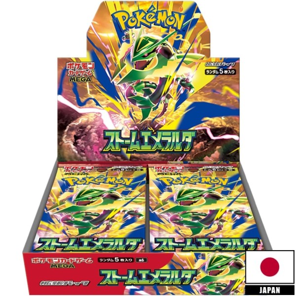 Pokemon Booster Box Japans - Storm Emeralda M6 (30)