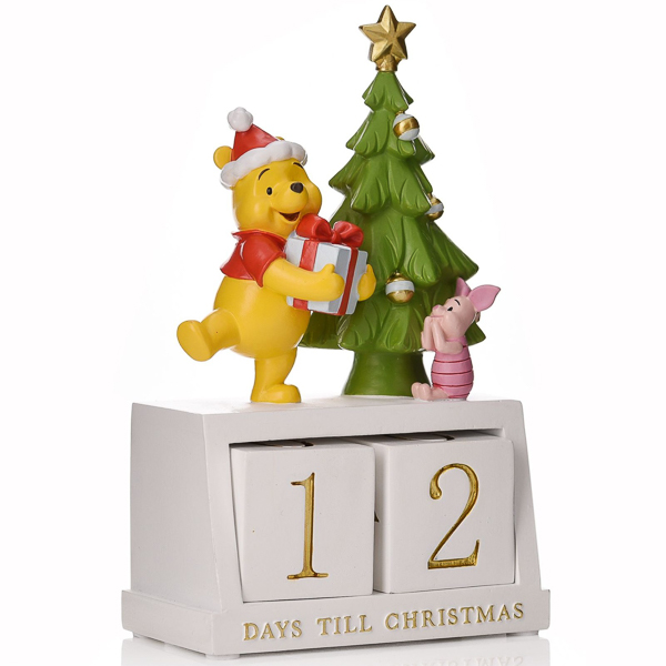 Disney Winnie Resin Christmas Count Down Calendar - Afbeelding 2