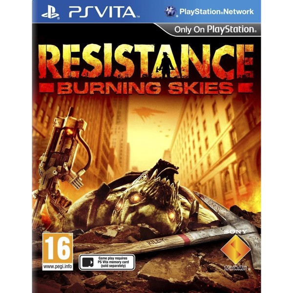 Ps Vita - Resistance: Burning Skies