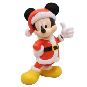 Disney Home 3D Statue - Mickey Mouse In Santa Suit