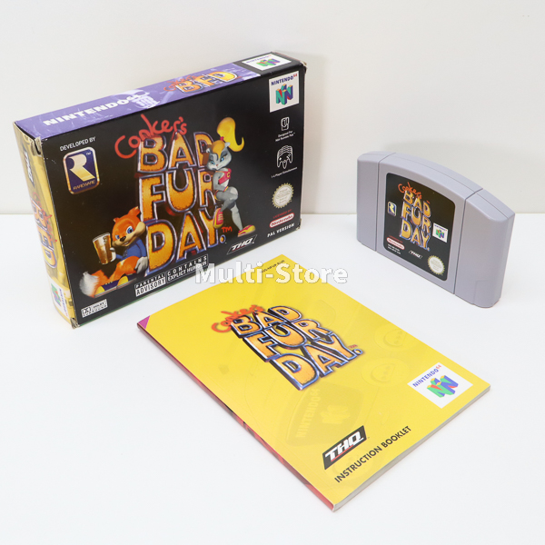 Nintendo 64 - Conker's Bad Fur Day