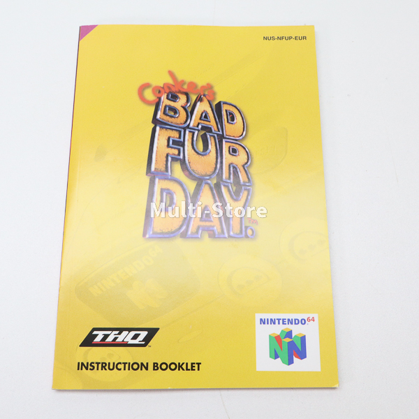 Nintendo 64 - Conker's Bad Fur Day - Afbeelding 4
