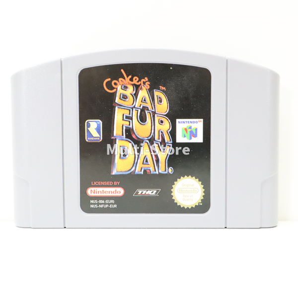 Nintendo 64 - Conker's Bad Fur Day - Afbeelding 2