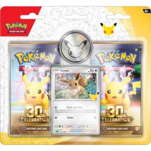 2-Pack Blister Eevee – 30th Celebration