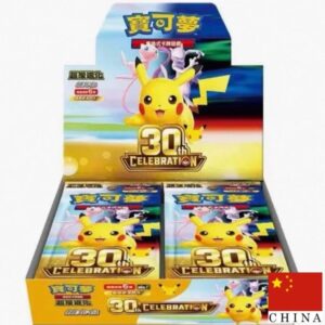 Pokemon Booster Box Chinees - 30th Celebration